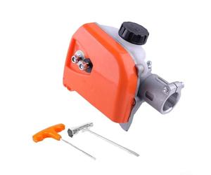 Testa ingranaggio Pole Saw Gearbox Gear Head Gearbox per HT75 per HT101 per HT130 per HT131 per HT250 per HT73 per HT100 con 3/8 6T Pignone di ricambio in metallo Assemblea cambio per sega a palo per