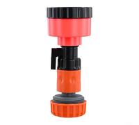 Testa irrigatore in plastica con diverse opzioni di rete per vivaio e giardino, progettata per adattarsi a tubi di varie dimensioni con controllo preciso dell'irrigazione (2000 maglie da 2,5 cm)