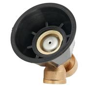 Testa irrigatrice agricola con ugello di atomizzazione ciclone regolabile 14 * 1 5 filettatura per irrigazione da giardino Design materiale in alluminio rame