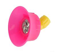 Testa irrigatrice agricola, ugello antivento in plastica con connettore da 14 mm per un'irrigazione efficiente delle piante in giardini e spazi verdi, rosa (5 fori)