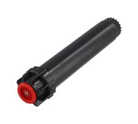 Testa irrigatrice da giardino con getto regolabile a 360 gradi, progettata per un uso efficiente dell'acqua e una copertura uniforme, compatibile con tubi di collegamento standard (rosso)