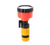 Testa irrigatrice da giardino in plastica con motivi a spruzzo regolabili, rete multipla 400, 1000, 1500, 2000, soluzione di irrigazione per serre, vivai, fiori e ortaggi (2000 maglie 4 punti)