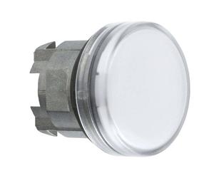Testa lampada spia Telemecanique Bianca LED ZB4BV013