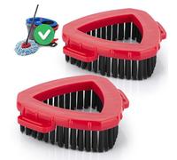 Testa lavapavimenti per sistema O Cedar RinseClean a 2 serbatoi, spazzola per scrub compatibile con mocio rotante in cedro O con setole rigide, spazzola per mocio per piastrelle da bagno e cucina, non