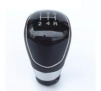 Testa Leva Cambio Per Ford Per B-max Per S-max Per Galaxy MK3 Per Kuga Per Transit Cuffia Pomello Cambio 5/6 Marce Stick Shifter Head(5-Speed Black)