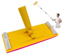 Testa levigatrice girevole resistente per levigatura rapida e produttiva di pavimenti e soffitti senza scale Vite universale adatta per pali di estensione compatibile con tutte le carte vetrate