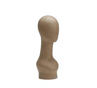 Testa Manichino Carta Kraft Base Stabile Espositore Cappelli Vintage Multiuso