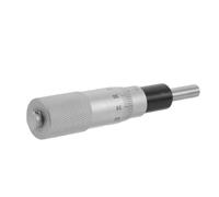 Testa Micrometrica in Acciaio Inox Punta Tonda per Slitta Manuale | Montaggio Integrato, Posizionamento senza Motore, per Assemblaggio Semiconduttori e Torni