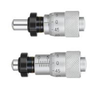 Testa micrometrica, SR-50AL, 0-13 mm, 0-6.5, 0-25, Punte piatte(DSR-6.5BM Round Tip with Nut)