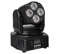 Testa mobile Wash mini 4x12W RGBW UV 60W 1,61kg DMX - JB SYSTEMS BEG-B05530