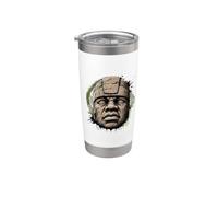 Testa Olmec Bicchiere termico in acciaio inox doppia parete