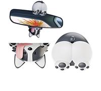 Testa oscillante per cani e auto - Rimorchio scuotente per cani in silicone, decorazione per cruscotto cartoni animati, grazioso accessorio per interni auto | Testa oscillante per guida