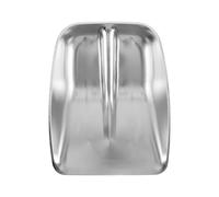 Testa Pala Neve in Acciaio Inox Spessore Rinforzato, Argento | Ricambio per Uso Esterno, Adatta anche Gestione Cereali, Installazione Semplice, Struttura Ergonomica