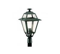 Sovil Illuminazione Testa palo Elegance Diametro 6 cm Alluminio antracite Diffusori in vetro Esterno