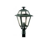 ELEGANCE TESTA PALO DIAMETRO 6 CM IN ALLUMINIO ANTRACITE E DIFFUSORI IN VETRO