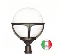 Testa palo fusione alluminio attacco D.60 mm per pali esistenti Sorrento T112.60