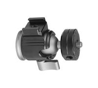 Testa panoramica girevole a 360° per treppiedi in metallo per treppiedi e telefoni con design panoramico a 360° con filettatura da 1/4" testa sferica