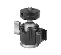 Testa panoramica girevole a 360° per treppiedi in metallo per treppiedi telefoni, design panoramico a 360° con attacco filettato da 1/4"