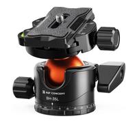 Testa panoramica K&F CONCEPT 35mm rotazione 360° metallo con piastra rapida