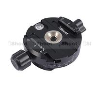 Testa panoramica ultra-sottile di spessore di 21mm per la piastra a sgancio rapido della testa a sfera del treppiede della macchina fotografica