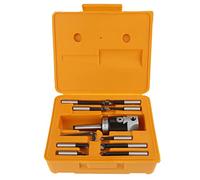 Testa per Alesatura MT2- M10 + Testa per Alesatura F1-12 50 Mm + Set di Utensili per Foratura con Barra di Alesatura 12 Mm con Custodia in Plastica, Kit Testa per Alesatura