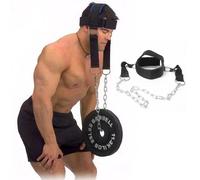 Testa per allenamento per il collo Imbracatura per la testa Palestra regolabile Fitness Cuscinetto per pesi Berretto per esercizi per la forza del corpo Cintura per esercizi per il collo Allenatore di