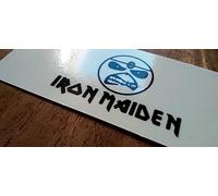 TESTA PER CHITARRA IRON MAIDEN WATERSLIDE HEADSTOCK LOGO IRON MAIDEN