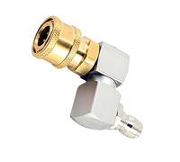 Testa per irrigatore da giardino girevole in ottone regolabile da 1/4 di pollice per angoli multipli prati e irrigazione da giardino ugello per irrigazione