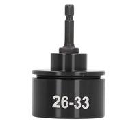 Testa per macchina elettrica per sigillare tappi 26-33 mm, punta per tappatrice per alimenti, bevande, cosmetici e farmaci, compatibile con trapano elettrico e avvitatore pneumat