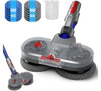 Testa per mop elettrico per Dyson V10 Slim/V12 Detect Slim Attacco per mop per aspirapolvere con serbatoio dell'acqua e panno per la pulizia