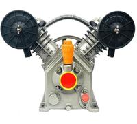 Testa per pompa ad aria industriale per gonfiatori e compressori, 0,258", disponibile nelle versioni a doppio e triplo cilindro. (0.25/8)