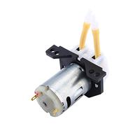 Testa per pompa dosatrice peristaltica D2 2x4 da 12 V, 300 mA, pompa per acqua silenziosa a basso rumore per laboratori chimici e acquari, con flusso reversibile e design facile da