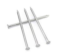 Testa piatta e arrotondata, Chiodi in acciaio nelle dimensioni da 16 mm a 150 for l'edilizia e la lavorazione del legno(3.5 Inch 90mm)