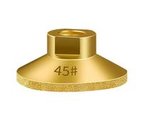 Testa piatta per smerigliatura con metallo al carborundum, adatta per una lucidatura efficiente della pietra di marmo, applicazioni di rettifica fine e grossolana