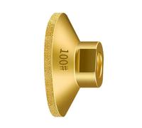 Testa piatta per smerigliatura con metallo al carborundum, adatta per una lucidatura efficiente della pietra di marmo, applicazioni di rettifica fine e grossolana