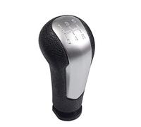 Testa pomello cambio dell'auto Auto Pomello Del Cambio Leva Cambio Per Chevrolet Per Spark 2011-2016 5 Velocità MT Auto Pomello Del Cambio Maniglia A Leva Bastone testa Pallamano (Color : Matt Silver
