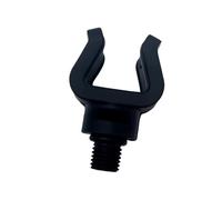 Testa porta canna da carpa con base filettata, culla appoggio curva in ABS per l ' impostazione della pesca e supporto per posizionamento della canna Testa appoggio per pesca alla carpa Culla