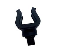 Testa porta canna da carpa con base filettata, culla appoggio curva in ABS per l ' impostazione della pesca e supporto per posizionamento della canna Testa appoggio per pesca alla carpa Culla