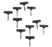 Testa portamola pietra taglio abrasiva montata 10x 40mm rotante per trapano