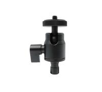 Testa PTZ della lega di alluminio per gli accessori di fotografia Compatibilità con treppiede e palmare PTZ nero/grigio accessorio portatile treppiede