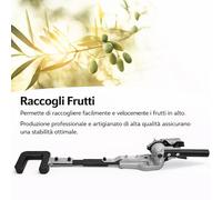 Testa Raccogli Olive Per Decespugliatore 26 MM 9 Denti Tipo Abbacchiatore Lavoro