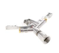 Testa regolabile per spruzzatore a impatto, cerchio a 360 gradi, DN25, 2,5 cm