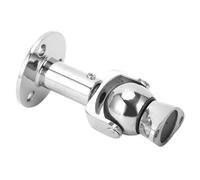 Testa rotante per fermaporta magnetico regolabile Supporto autoallineante in acciaio inossidabile 316 da 3,5 a 4,5 pollici per porte marine e di barche