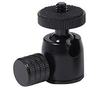 Testa rotonda treppiede testa con 1/4 di pollice Hot Shoe 360 Rotatable Rotativo Adattatore di Montaggio Della Macchina Fotografica Testa A Sfera Per Treppiedi Monopiedi Testa A Sfera Stand