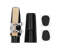 Testa Sax Alto Set Accessori Strumento Musicale, Materiale ABS Nero, Design Originale per Studenti e Principianti - Suono Chiaro e Facile da Montare, Adatto a Tutti i Sax Standar