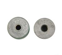 Testa senza dado per saldatrice per tubi PPR, punta per saldatura a caldo anti-intasamento, 20-32 mm con spessore di 4/5/6 mm, compatibile con saldatori in plastica (20 mm)