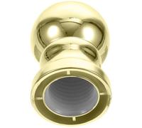 Testa Sferica per Portabandiera Girevole in Abs Oro 2 Pezzi Colore Casuale | Uso Interno ed Esterno, Design Estetico, Uso Versatile, Colore Interno Casuale Colore Casuale