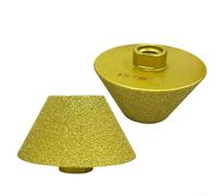 Testa smerigliatrice 20-48mm per filettatura m14 compatibile 20-48mm (35-75 | per taglio versatile, smussi per piastrelle marmo pietra vetro, finitura liscia, per filettatura m14, schegge ridotte
