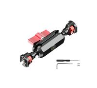 Testa snodata adattatore connettore per supporto a gabbia per fotocamera, accessori per luci video, braccio di montaggio per fotocamera
