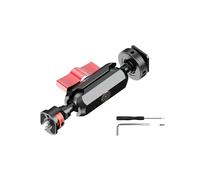 Testa snodata adattatore connettore per supporto a gabbia per fotocamera, accessori per luci video, braccio di montaggio per fotocamera
